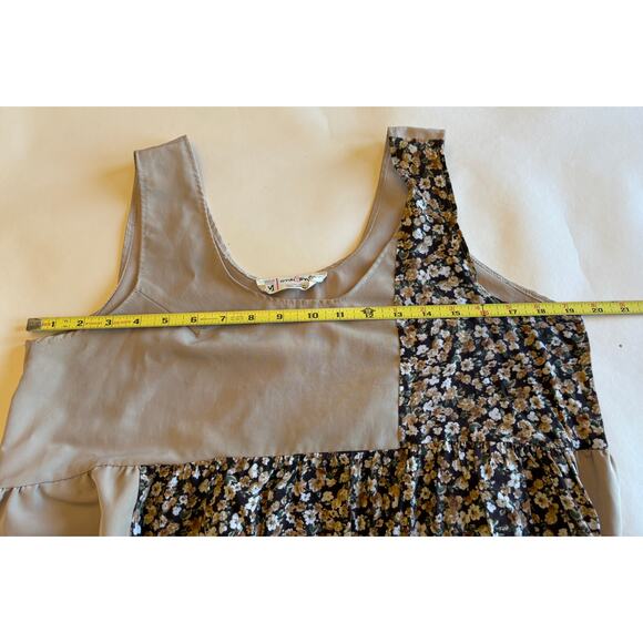 One & Only Patchwork Sleeveless Dress by Urban Outfitters MED - Picture 1 of 8